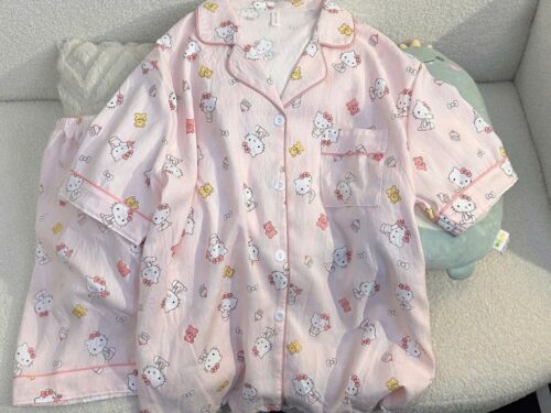 BỘ NGỦ NỮ CAXA 🦋 SET PIJAMA MẶC NHÀ 2 MÀU XANH CAM🦋